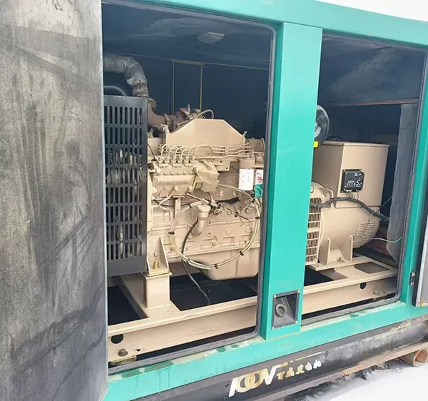 Used Cummins 125 kVA Diesel Generator Silent Type - photograph 01