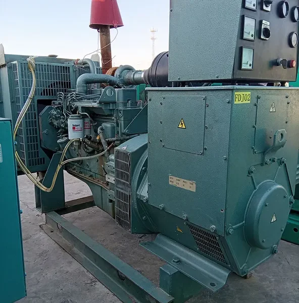 Used Cummins 125 kVA Diesel Generator - photograph 01