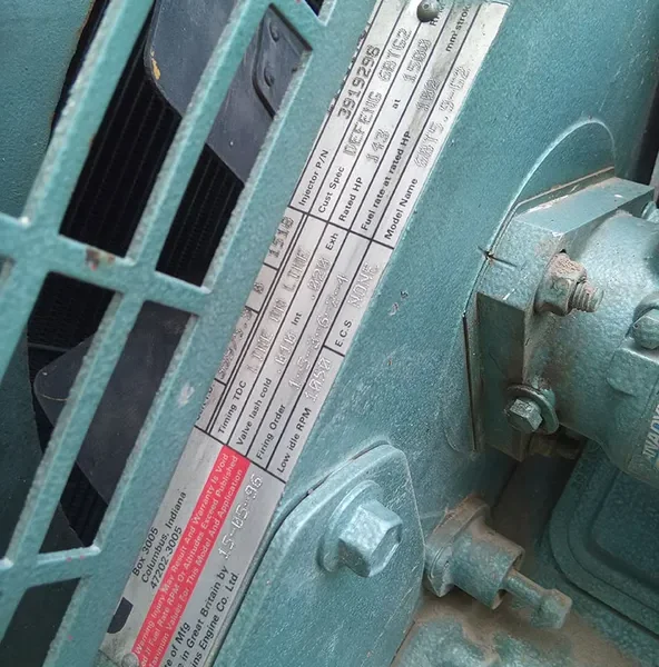 Used Cummins 125 kVA Diesel Generator - photograph 01