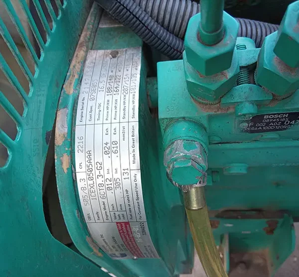 Used Cummins 150 kVA Diesel Generator - photograph 01