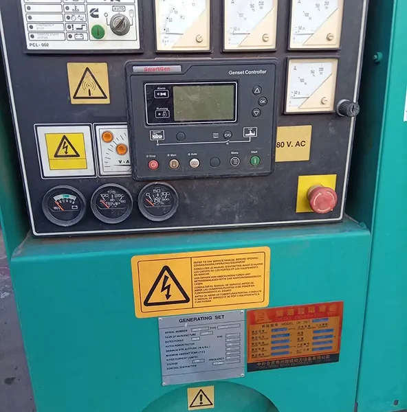 Used Cummins 37.5 kVA Diesel Generator - photograph 01