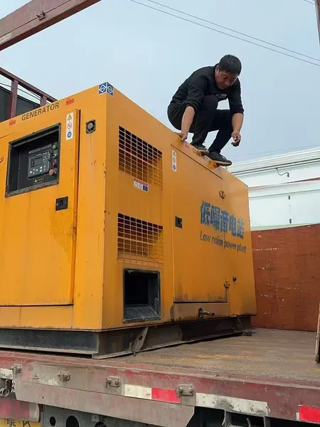 Used Cummins 62.5 kVA Diesel Generator Silent Type - photograph 01