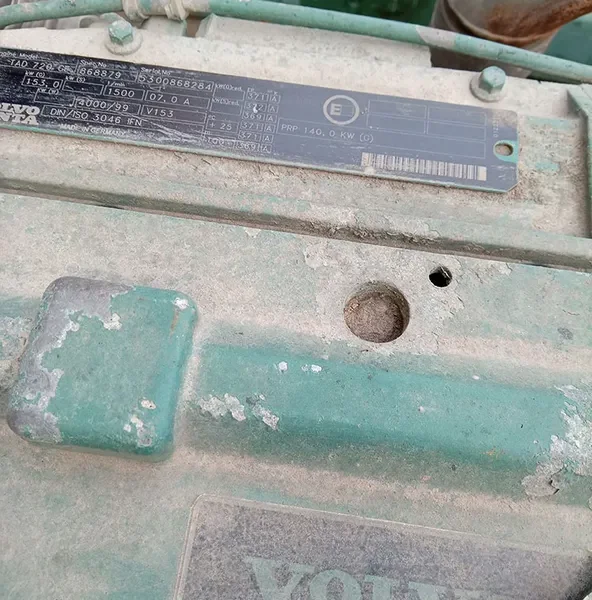 Used Volvo 187.5 kVA Diesel Generator - photograph 01